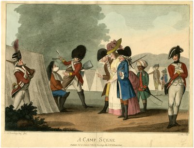 A Camp Scene, 1794 by Henry William Bunbury